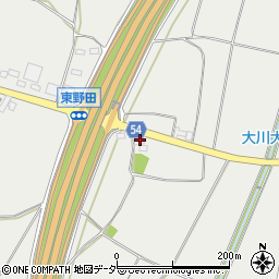 栃木県小山市東野田1562周辺の地図