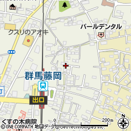 群馬県藤岡市藤岡636-28周辺の地図