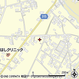 長野県安曇野市三郷温3025周辺の地図