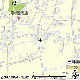 長野県安曇野市三郷温1773周辺の地図