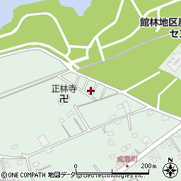 群馬県館林市成島町1562-34周辺の地図