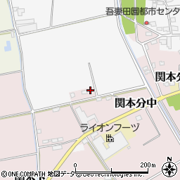 茨城県筑西市関本中823周辺の地図