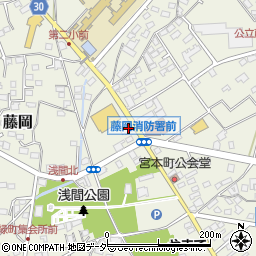 群馬県藤岡市藤岡1143-8周辺の地図