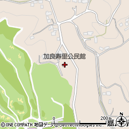 加良寿里公民館周辺の地図