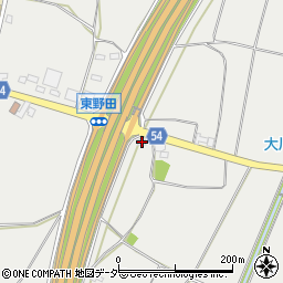 栃木県小山市東野田1572周辺の地図
