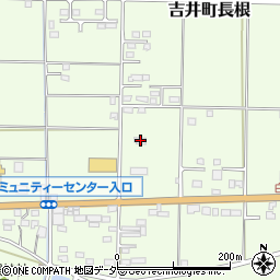 群馬県高崎市吉井町長根2008周辺の地図