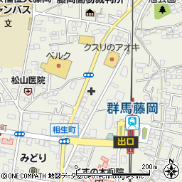 群馬県藤岡市藤岡832-8周辺の地図