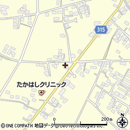 長野県安曇野市三郷温3017周辺の地図