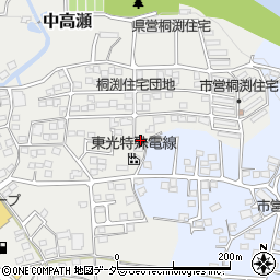 勅使川原内装店周辺の地図