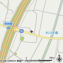 栃木県小山市東野田1527周辺の地図