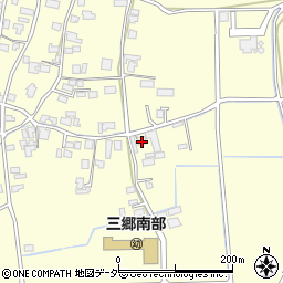 長野県安曇野市三郷温1851周辺の地図