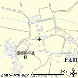茨城県鉾田市上太田699周辺の地図
