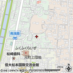 長野県松本市大村605周辺の地図