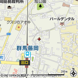 群馬県藤岡市藤岡636-3周辺の地図