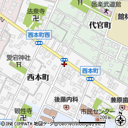川魚町田周辺の地図