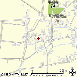 長野県安曇野市三郷温1888周辺の地図