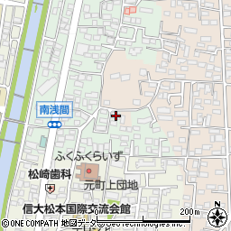 長野県松本市南浅間614-3周辺の地図