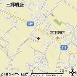 長野県安曇野市三郷明盛372-3周辺の地図