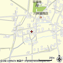 長野県安曇野市三郷温1884周辺の地図