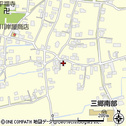 長野県安曇野市三郷温1784周辺の地図