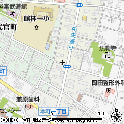 増田屋菓子店周辺の地図