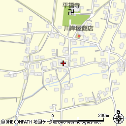 長野県安曇野市三郷温1882周辺の地図