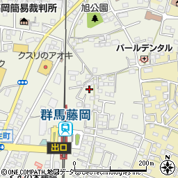 群馬県藤岡市藤岡636-21周辺の地図