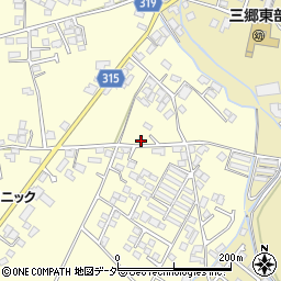 長野県安曇野市三郷温3061-23周辺の地図