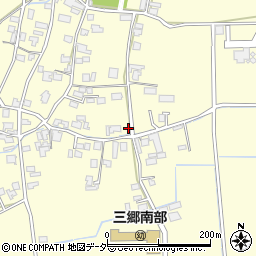 長野県安曇野市三郷温1855周辺の地図