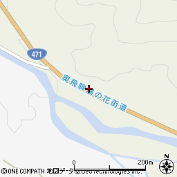 国道４７１号線周辺の地図