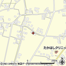 長野県安曇野市三郷温3002周辺の地図