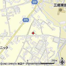 長野県安曇野市三郷温3061-24周辺の地図