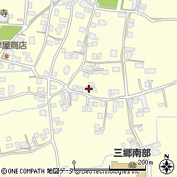 長野県安曇野市三郷温1865周辺の地図