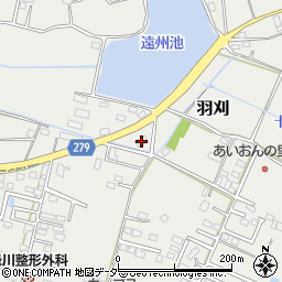 セブンイレブン美野里羽刈店周辺の地図