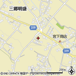 長野県安曇野市三郷明盛368-1周辺の地図