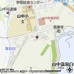 石川県加賀市山中温泉上野町ル178周辺の地図