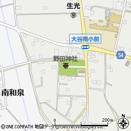 栃木県小山市東野田2156周辺の地図