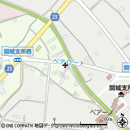 茨城県筑西市関本中205周辺の地図