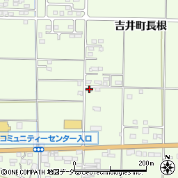群馬県高崎市吉井町長根2003周辺の地図