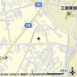 長野県安曇野市三郷温3061-20周辺の地図