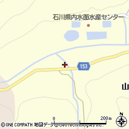 石川県加賀市山中温泉荒谷町（ヲ）周辺の地図