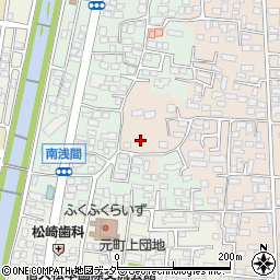 長野県松本市大村588周辺の地図