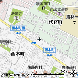 松本米店周辺の地図