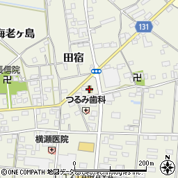 ファミリーマートフレスト筑西海老ヶ島店周辺の地図