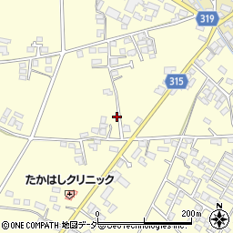 長野県安曇野市三郷温3110周辺の地図