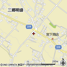 長野県安曇野市三郷明盛369-1周辺の地図