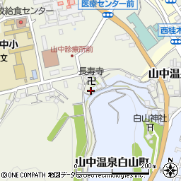 石川県加賀市山中温泉上野町ル192-2周辺の地図