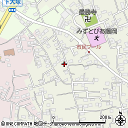 群馬県藤岡市藤岡1281-6周辺の地図