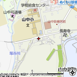 石川県加賀市山中温泉上野町ル178-16周辺の地図