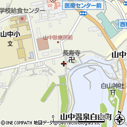石川県加賀市山中温泉上野町ル189周辺の地図